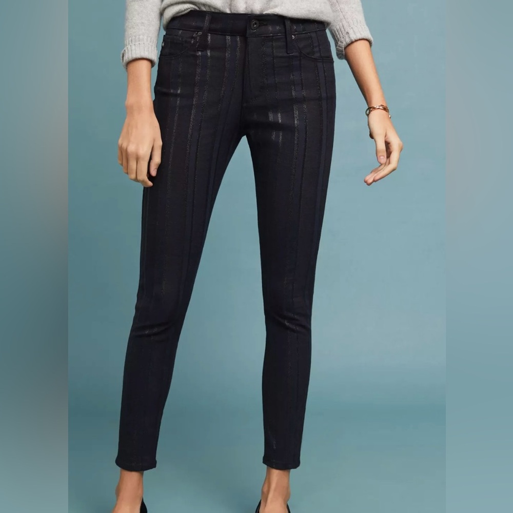 AG Adriano Goldschmie Farrah Skinny ankle high rise jeans size 30